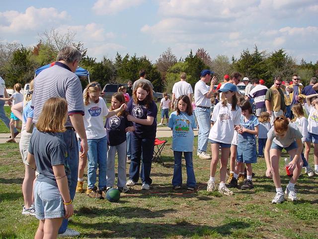 At games, Kaitlyn, Jessica, Stephanie, Amelia, Christine, Paige and Mandy.JPG